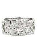 カルティエ Cartier アントラルセ ダイヤモンド ホワイトゴールド K18WG ダイヤモンド ブレスレット 750 18K 18金 WG