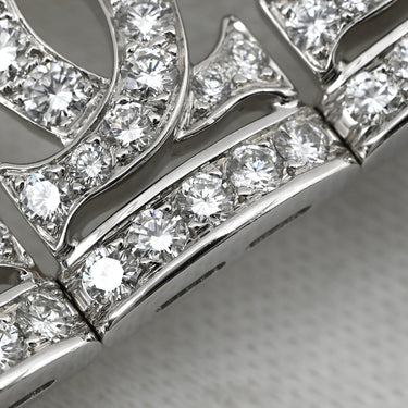 カルティエ Cartier アントラルセ ダイヤモンド ホワイトゴールド K18WG ダイヤモンド ブレスレット 750 18K 18金 WG