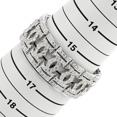 カルティエ Cartier アントラルセ ダイヤモンド ホワイトゴールド K18WG ダイヤモンド ブレスレット 750 18K 18金 WG