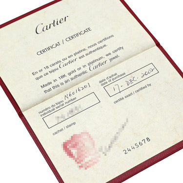 カルティエ Cartier アントラルセ ダイヤモンド ホワイトゴールド K18WG ダイヤモンド ブレスレット 750 18K 18金 WG