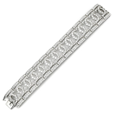 カルティエ Cartier アントラルセ ダイヤモンド ホワイトゴールド K18WG ダイヤモンド ブレスレット 750 18K 18金 WG
