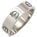 カルティエ Cartier ラブリング B4084700 ホワイトゴールド K18WG #56(JP16) リング 指輪 LOVE Ring 750 18K WG 18金 16号