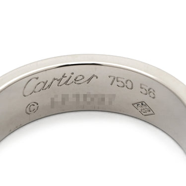 カルティエ Cartier ラブリング B4084700 ホワイトゴールド K18WG #56(JP16) リング 指輪 LOVE Ring 750 18K WG 18金 16号