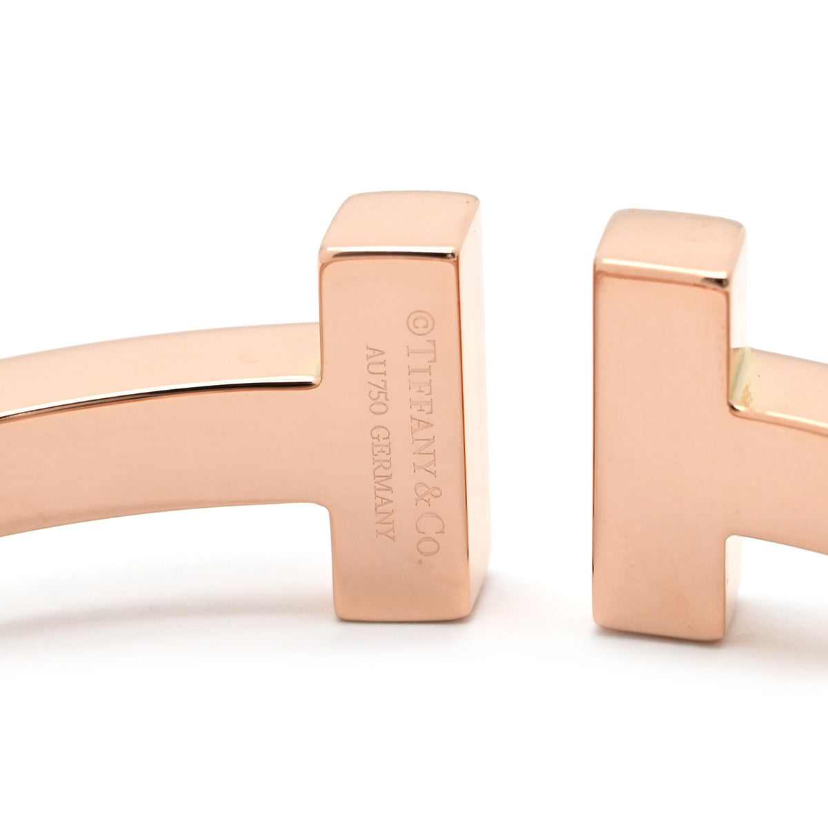 ティファニー Tiffany & Co Tスクエア ミディアム ローズゴールド