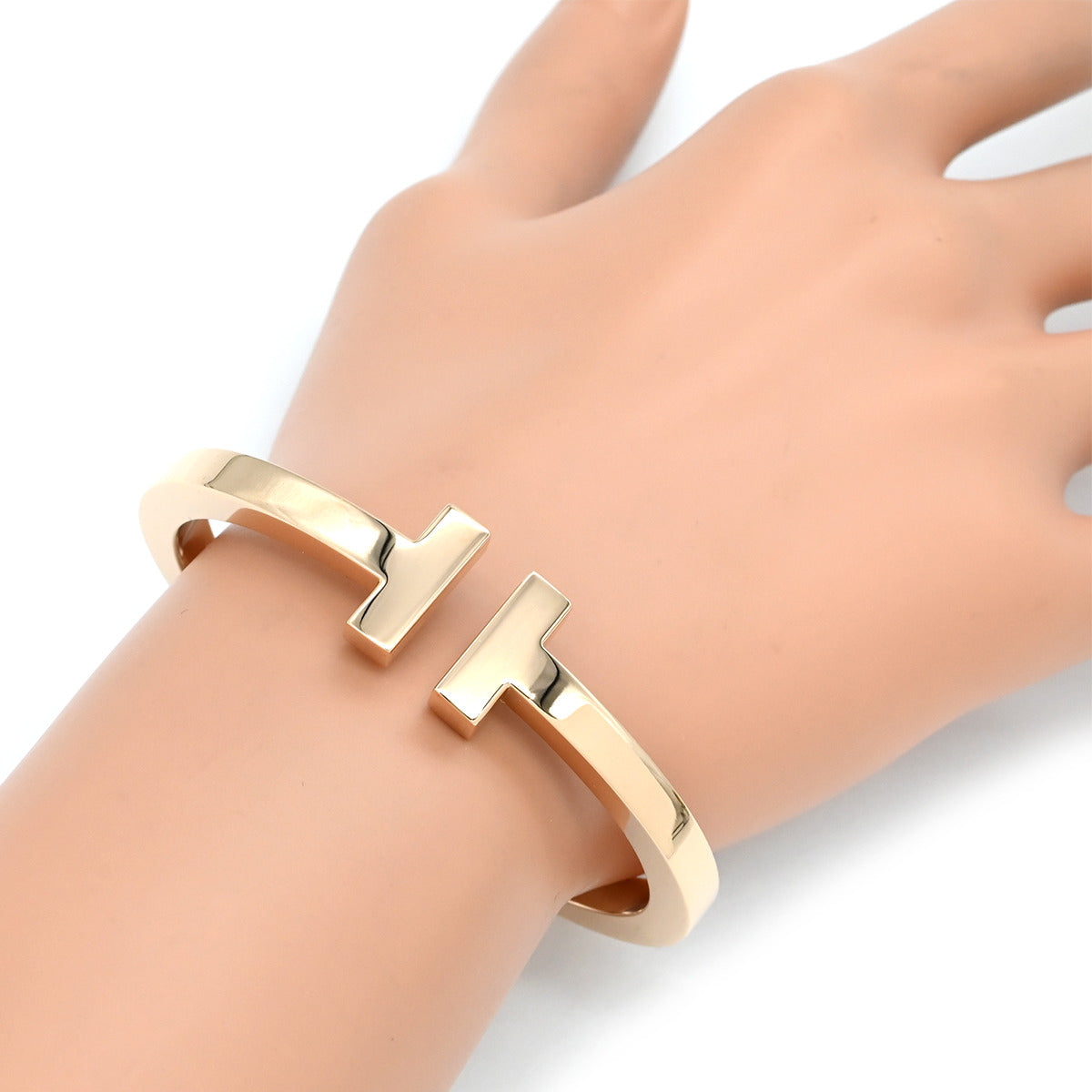 ティファニー Tiffany & Co Tスクエア ミディアム ローズゴールド