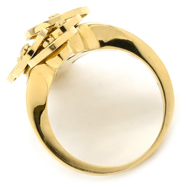 ブルガリ BVLGARI チクラディ イエローゴールド K18YG リング 指輪 750 18K 18金 10号