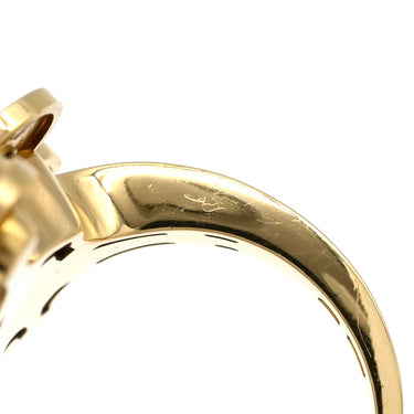 ブルガリ BVLGARI チクラディ イエローゴールド K18YG リング 指輪 750 18K 18金 10号