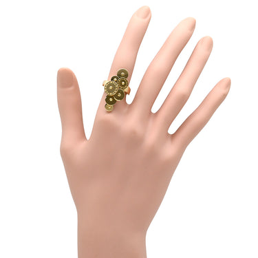 ブルガリ BVLGARI チクラディ イエローゴールド K18YG リング 指輪 750 18K 18金 10号