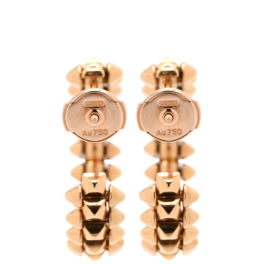 カルティエ Cartier クラッシュ ドゥ カルティエ SM B8301415 ローズゴールド K18PG ピアス ピンクゴールド 750 RG PG 18金 18K