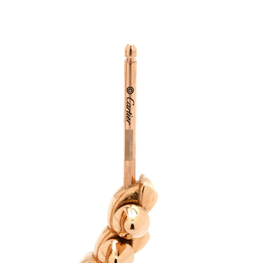 カルティエ Cartier クラッシュ ドゥ カルティエ SM B8301415 ローズゴールド K18PG ピアス ピンクゴールド 750 RG PG 18金 18K