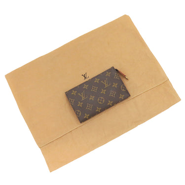 ルイヴィトン LOUIS VUITTON バケットPM M42238 モノグラム モノグラムキャンバス ショルダーバッグ ゴールド金具 茶 プチ バケット ポーチ付き
