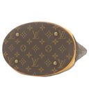 ルイヴィトン LOUIS VUITTON バケットPM M42238 モノグラム モノグラムキャンバス ショルダーバッグ ゴールド金具 茶 プチ バケット ポーチ付き