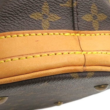 ルイヴィトン LOUIS VUITTON バケットPM M42238 モノグラム モノグラムキャンバス ショルダーバッグ ゴールド金具 茶 プチ バケット ポーチ付き