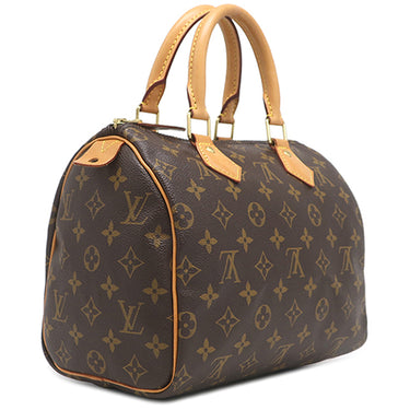 ルイヴィトン LOUIS VUITTON スピーディ 25 M41109 モノグラム モノグラムキャンバス ハンドバッグ ゴールド金具 茶 鍵・パドロック欠品