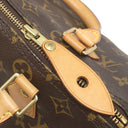ルイヴィトン LOUIS VUITTON スピーディ 25 M41109 モノグラム モノグラムキャンバス ハンドバッグ ゴールド金具 茶 鍵・パドロック欠品