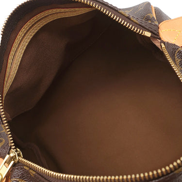 ルイヴィトン LOUIS VUITTON スピーディ 25 M41109 モノグラム モノグラムキャンバス ハンドバッグ ゴールド金具 茶 鍵・パドロック欠品