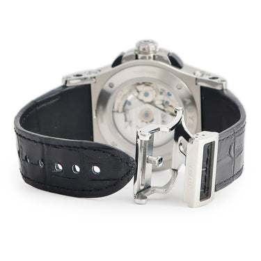 腕時計 ハイゼック Hysek アビス クロノグラフ 017500A 自動巻き メンズ チタニウム ブラック 黒 デイト スモールセコンド