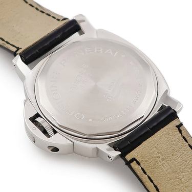 腕時計 パネライ PANERAI ルミノール ベース ダイヤモンドコレクション PAM00130 E番 手巻き メンズ E番 純正ダイヤ ブラック 限定