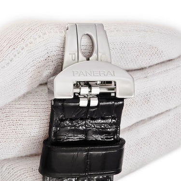 腕時計 パネライ PANERAI ルミノール ベース ダイヤモンドコレクション PAM00130 E番 手巻き メンズ E番 純正ダイヤ ブラック 限定