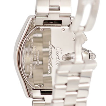 腕時計 カルティエ Cartier ロードスター XL クロノグラフ W62020X6 自動巻き メンズ トノウ ブラック ローマン スモールセコンド