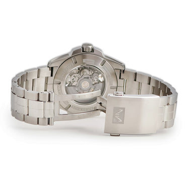 腕時計 ノルケイン NORQAIN インディペンデンス スケルトン 42mm N3000SLA/G303/102SI 自動巻き メンズ 新品同様 グレー