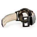 腕時計 シャウボーグ SCHAUMBURG ムーン メテオライト MOON-METEORITE 自動巻き メンズ 新品同様 ポインターデイト ブラックPVD