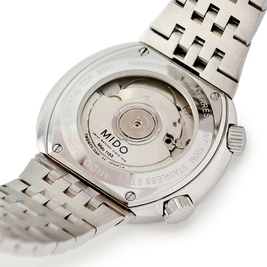 腕時計 ミドー MIDO オールダイアル GMT M8350.4.11.1 自動巻き メンズ ワールドタイム表示 シルバー デイト