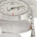 腕時計 ミドー MIDO オールダイアル GMT M8350.4.11.1 自動巻き メンズ ワールドタイム表示 シルバー デイト