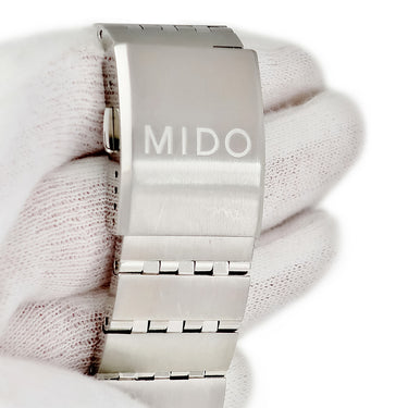 腕時計 ミドー MIDO オールダイアル GMT M8350.4.11.1 自動巻き メンズ ワールドタイム表示 シルバー デイト