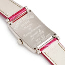 腕時計 フランクミュラー FRANCK MULLER ロングアイランド レリーフ 952QZ クオーツ レディース K18WG無垢 ビザン数字 シルバー