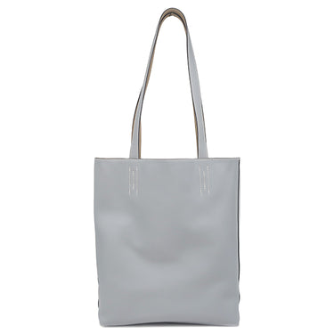 エルメス HERMES ネオドゥブルセンス 35 グリパンタン×プシエール ヴォースイフト トートバッグ 灰色 ベージュ リバーシブル