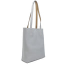 エルメス HERMES ネオドゥブルセンス 35 グリパンタン×プシエール ヴォースイフト トートバッグ 灰色 ベージュ リバーシブル