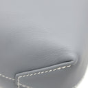 エルメス HERMES ネオドゥブルセンス 35 グリパンタン×プシエール ヴォースイフト トートバッグ 灰色 ベージュ リバーシブル