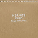 エルメス HERMES ネオドゥブルセンス 35 グリパンタン×プシエール ヴォースイフト トートバッグ 灰色 ベージュ リバーシブル