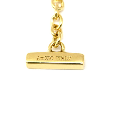 ティファニー Tiffany & Co Tスマイル イエローゴールド K18YG ブレスレット Au750 18K 18金 Tコレクション T＆Co. TIFFANY