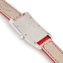 腕時計 ハリーウィンストン Harry Winston アヴェニュー トラフィック 340LQW クオーツ レディース K18WG無垢 純正ダイヤ シェル スクエア