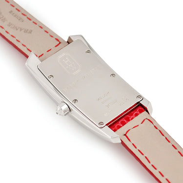 腕時計 ハリーウィンストン Harry Winston アヴェニュー トラフィック 340LQW クオーツ レディース K18WG無垢 純正ダイヤ シェル スクエア