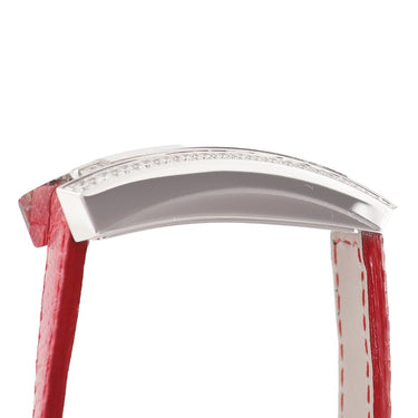 腕時計 ハリーウィンストン Harry Winston アヴェニュー トラフィック 340LQW クオーツ レディース K18WG無垢 純正ダイヤ シェル スクエア