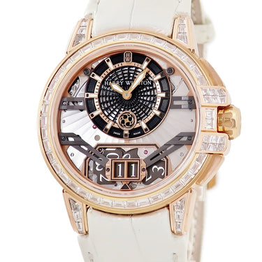 腕時計 ハリーウィンストン Harry Winston オーシャン ビッグデイト OCEABD42RR002 自動巻き メンズ K18RG無垢 純正ダイヤ 世界限定20本