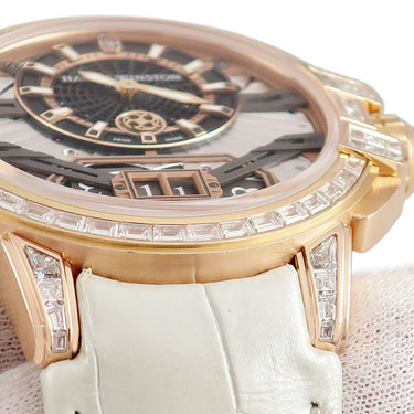 腕時計 ハリーウィンストン Harry Winston オーシャン ビッグデイト OCEABD42RR002 自動巻き メンズ K18RG無垢 純正ダイヤ 世界限定20本