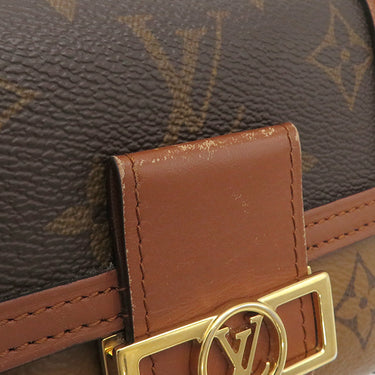 ルイヴィトン LOUIS VUITTON ポルトフォイユ ドーフィーヌ コンパクト M68725 モノグラムリバース モノグラムキャンバス モノグラムリバースキャンバス 三つ折り財布 ゴールド金具