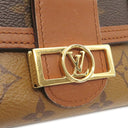 ルイヴィトン LOUIS VUITTON ポルトフォイユ ドーフィーヌ コンパクト M68725 モノグラムリバース モノグラムキャンバス モノグラムリバースキャンバス 三つ折り財布 ゴールド金具