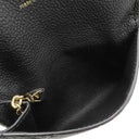 ルイヴィトン LOUIS VUITTON ポシェット クレ M60633 ノワール モノグラムアンプラント コインケース ゴールド金具 カード入れ 小銭入れ イニシャル刻印あり 黒