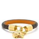 ルイヴィトン LOUIS VUITTON ブラスレ ヴィヴィエンヌ M6773 メタル モノグラムキャンバス ブレスレット 新品同様 茶 モノグラム ブラウン