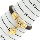 ルイヴィトン LOUIS VUITTON ブラスレ ヴィヴィエンヌ M6773 メタル モノグラムキャンバス ブレスレット 新品同様 茶 モノグラム ブラウン