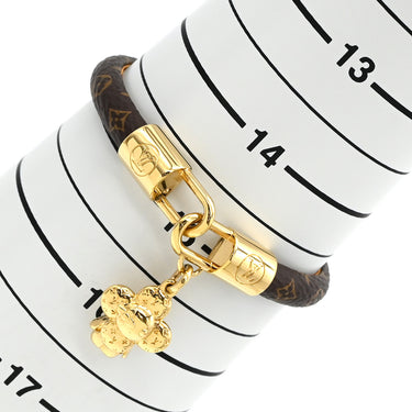ルイヴィトン LOUIS VUITTON ブラスレ ヴィヴィエンヌ M6773 メタル モノグラムキャンバス ブレスレット 新品同様 茶 モノグラム ブラウン