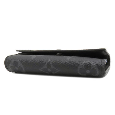 ルイヴィトン LOUIS VUITTON ヴィクター ウォレット M12598 モノグラムエクリプス レザー モノグラムエクリプス 三つ折り財布 シルバー金具 黒 コンパクトウォレット