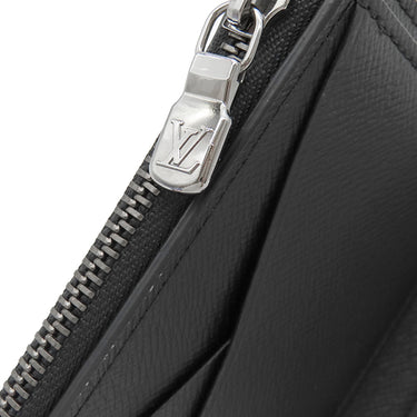 ルイヴィトン LOUIS VUITTON ヴィクター ウォレット M12598 モノグラムエクリプス レザー モノグラムエクリプス 三つ折り財布 シルバー金具 黒 コンパクトウォレット