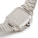 腕時計 カルティエ Cartier サントス ドゥ カルティエ LM W2SA0009 自動巻き メンズ K18YG×SS コンビ デイト ローマン ラージモデル