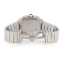 腕時計 カルティエ Cartier サントス ドゥ カルティエ LM W2SA0009 自動巻き メンズ K18YG×SS コンビ デイト ローマン ラージモデル